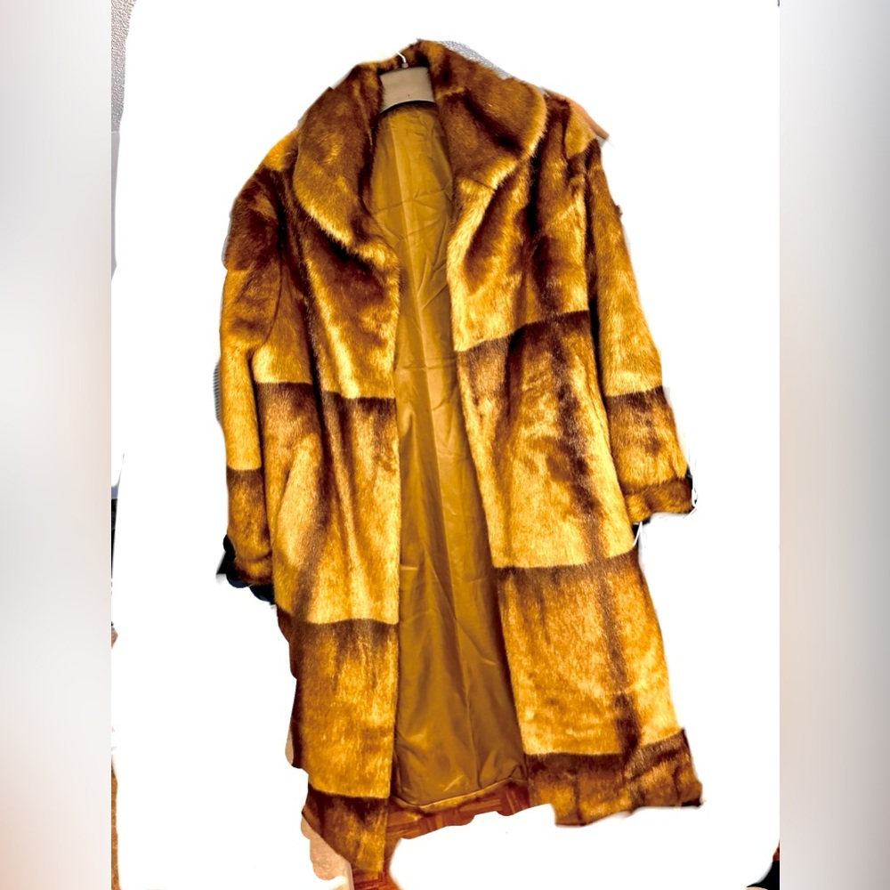 Luxurious Mahogany Brown Full Length Mink Coat
